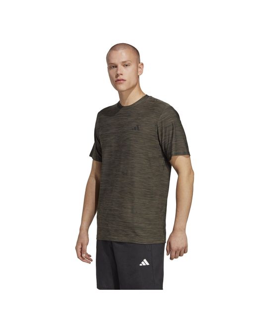 Adidas Green Train Essentials Stretch Training T-Shirt for men