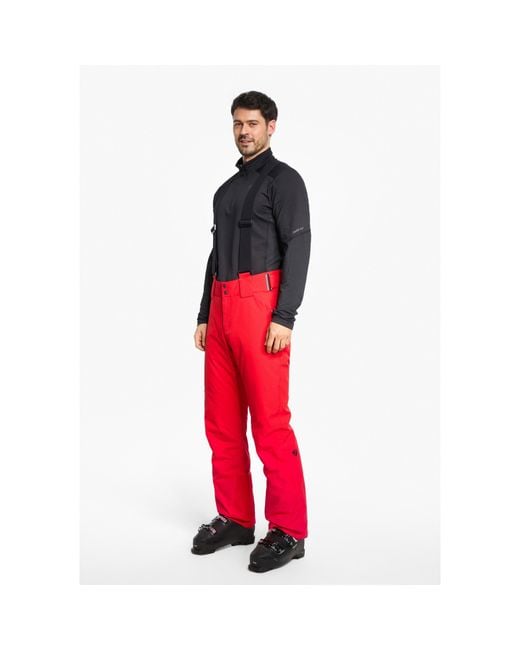 Ziener Red Taga Pnt Sn61 for men