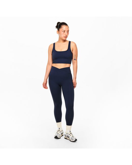 The Couture Club Blue Sculpting Stretch Emblem Bra