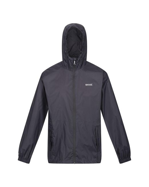Regatta Black Pack It Iii Waterproof Jacket for men