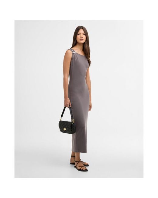 Barbour Gray Bodycon Dress