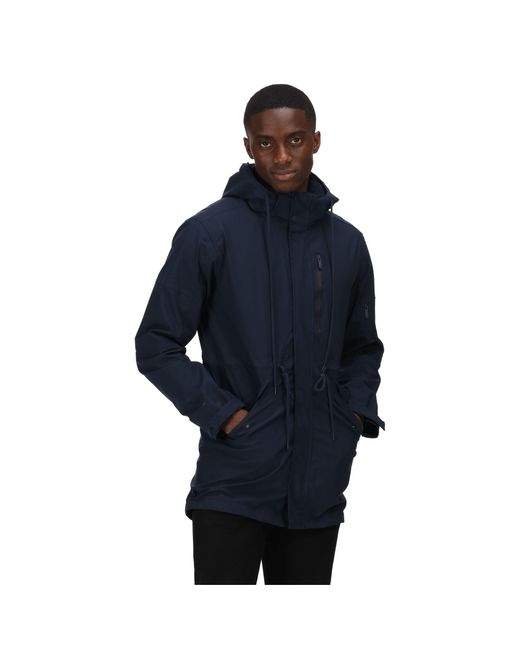 Regatta Blue Asher Waterproof Jacket for men