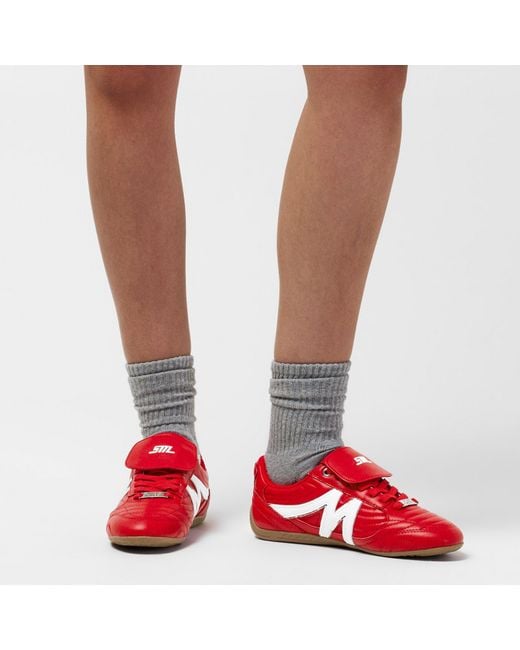 Steve Madden Red Freekick Runners