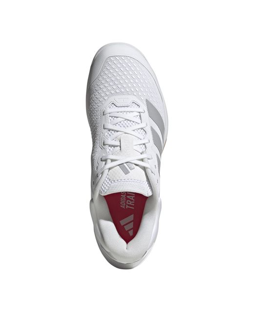 Adidas White Dropset 4 Pwr Training Shoes for men