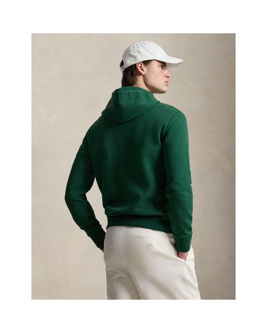 Polo Ralph Lauren Green Embroidered Pony Hoodie for men