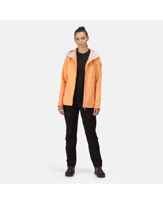 Regatta Orange Highton Pro Isotex Recycled Breathable Waterproof Jacket