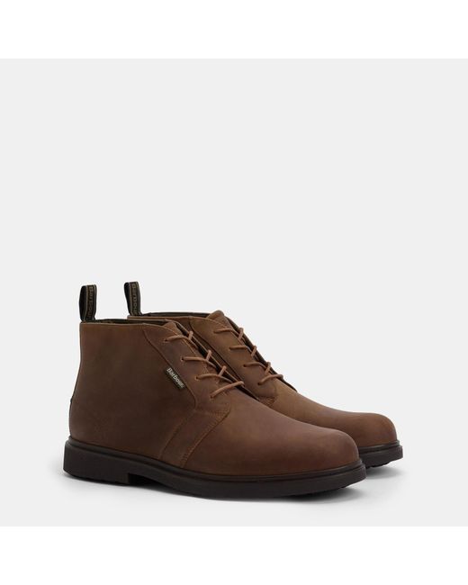 Barbour Brown Meays Chukka Boots for men