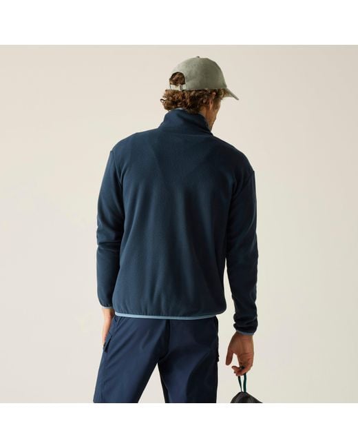 Regatta Blue Frankie Full Zip Fleece for men