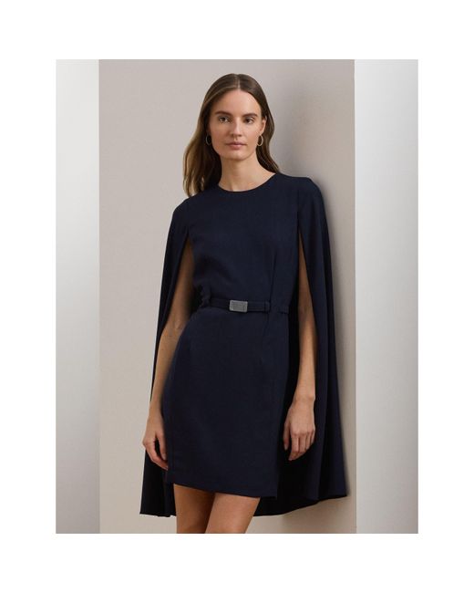 Ralph Lauren Blue Rayzelle Dress