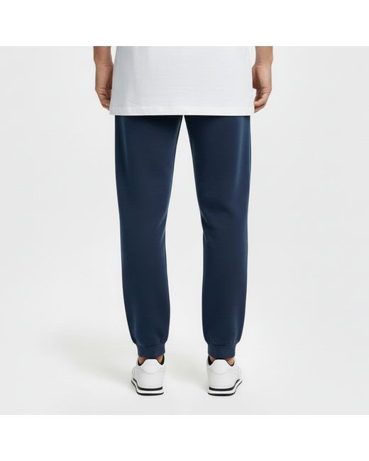 Slazenger 1881 Blue Cuffed Fleece Jogging Bottoms for men