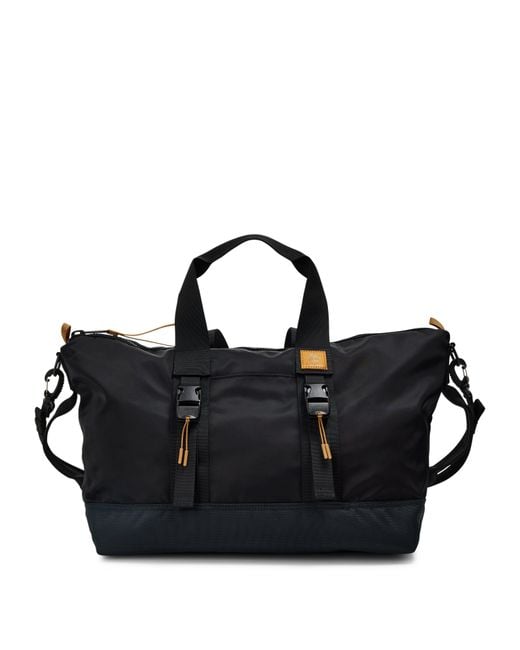 Timberland Black Nylon Weekender