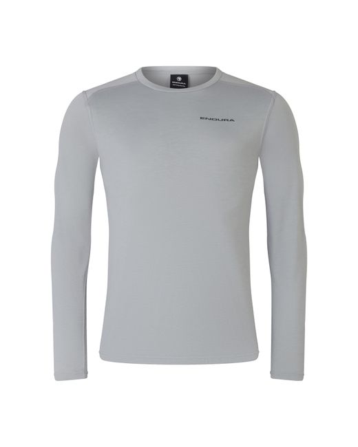 Endura Gray Loop L/Tech Tee for men