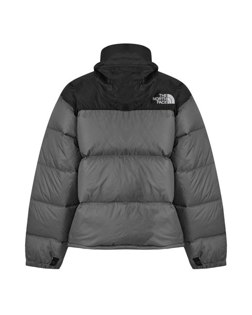 The North Face Black 1996 Retro Nuptse Goose Down Short Puffer Jacket for men