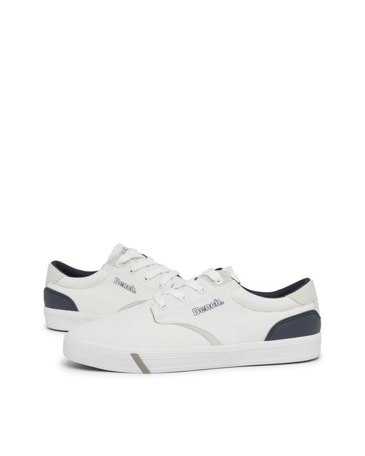Bench White Briscoe Low-Top Trainers for men