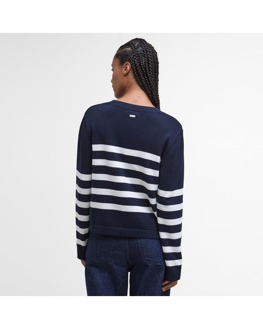 Barbour Blue Demi Jumper