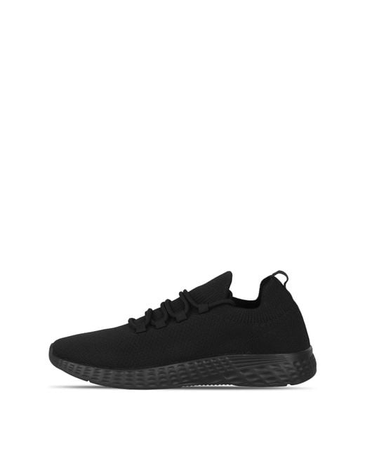 Fabric Black Santo Trainers for men