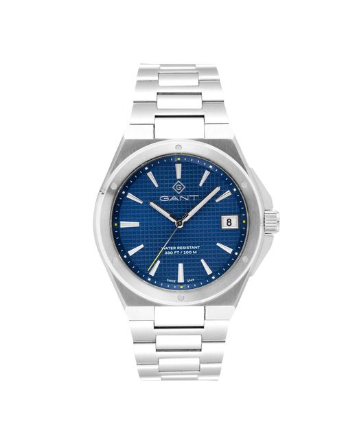 Gant Metallic Three-hand Two-tone Stainless Steel Bracelet Watch for men