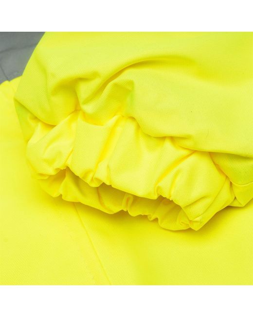 Dunlop Yellow Hi Vis Bomber Jacket for men