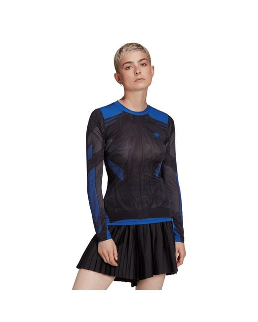Adidas Originals Blue Regular Fit T-Shirt