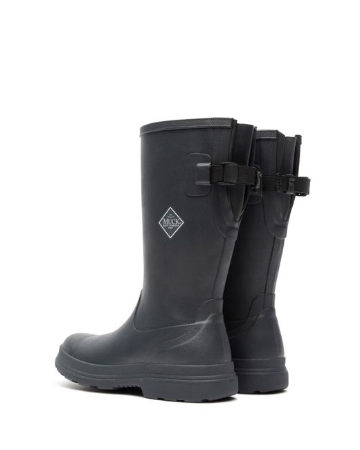Muck Boot Black Edgewater Classic 6" Ankle Boot for men