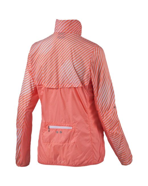 PUMA Red Graphic Woven Jacket