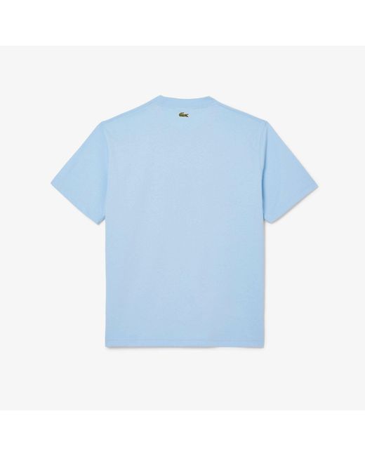 Lacoste Blue Big Logo T-Shirt for men