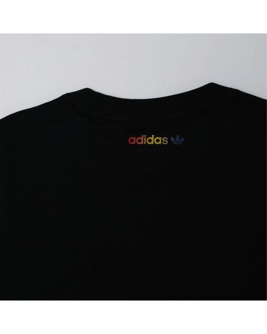 Adidas Originals Black Regular Fit Short-Sleeve T-Shirt
