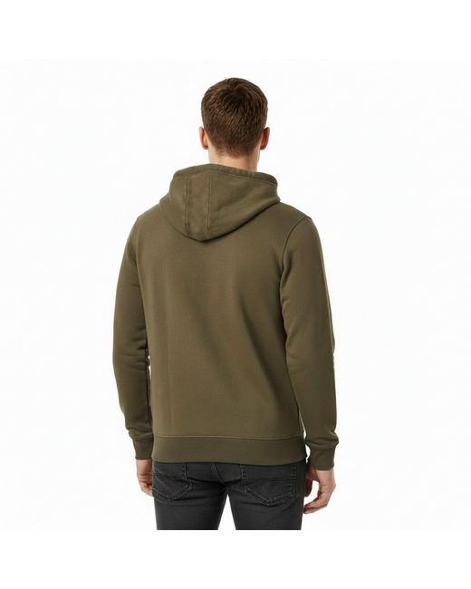 Jack Wills Green Pinebrook Graphic Zip Hoodie for men
