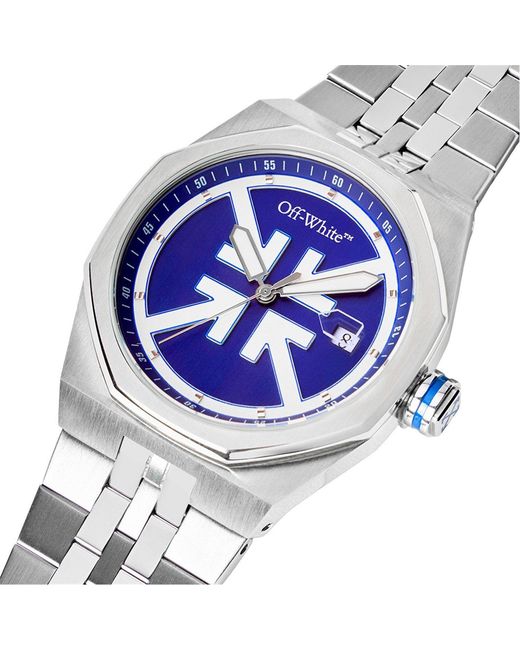 Off-White c/o Virgil Abloh Metallic No Grid Watch for men