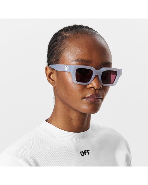 Off-White c/o Virgil Abloh Purple Virgil Sung Sunglasses