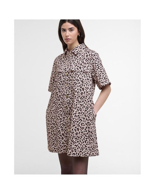 Barbour Multicolor Harley Printed Mini Dress