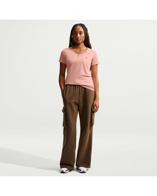 Nike Pink Club V T-Shirt