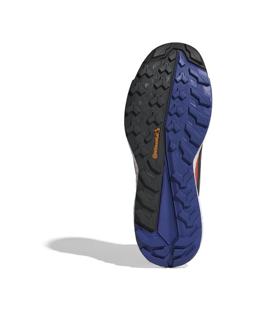 Adidas Blue Terrex Free Hiker Low Gtx Non Waterproof Hiking Shoes for men