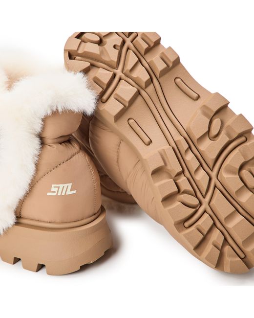 Steve Madden Natural Frostee Snug Boots