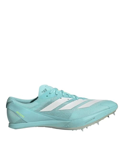 Adidas Blue Adizero Finesse Running Spikes for men