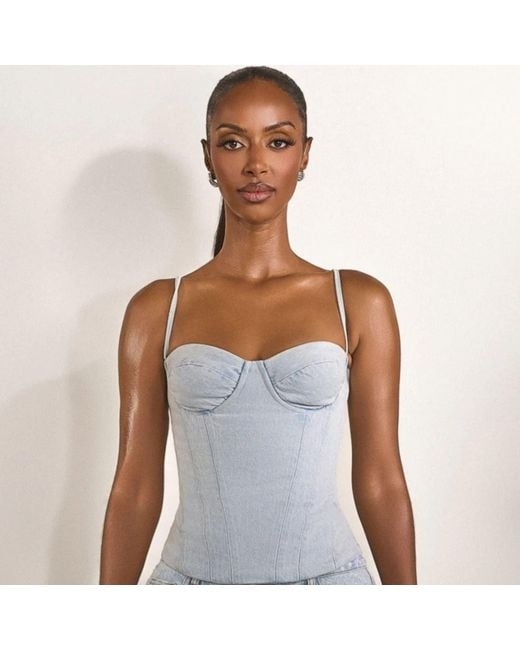 Mars the Label Blue Everly Corset