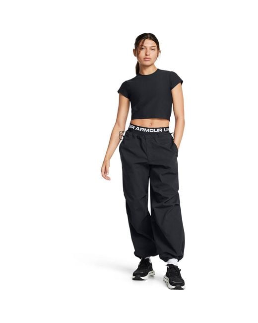 Under Armour Black Meridian Rib Baby T-Shirt