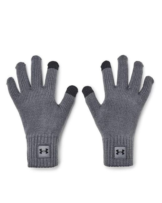 Under Armour Blue Armour Ua Halftime Gloves Fleece Glove for men