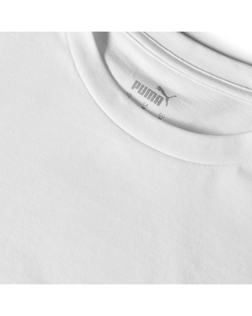 PUMA White Ts Blank Tee T-Shirt for men