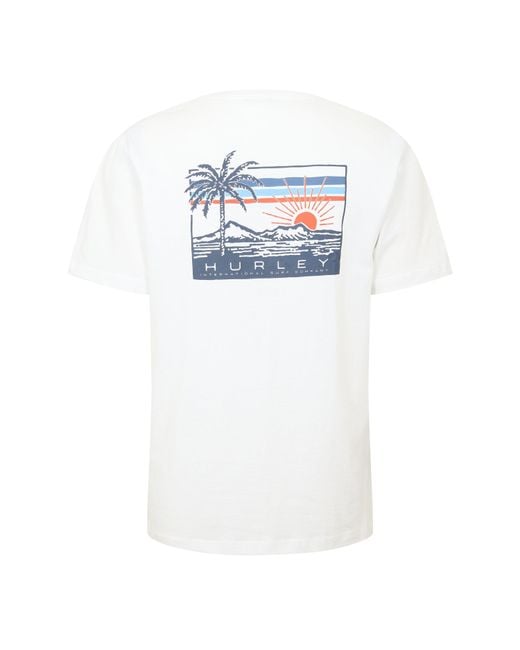 Hurley White T-Shirt for men