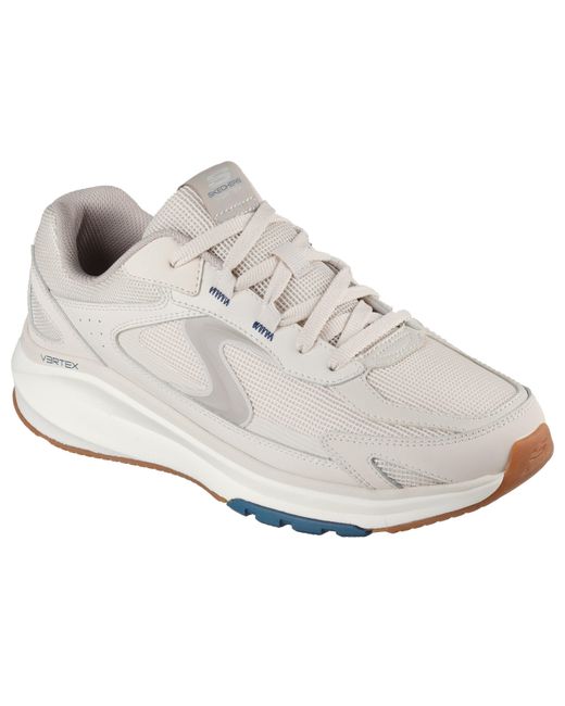 Skechers White Vertex Low-Top Trainers for men