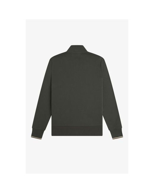 Fred Perry Green Fredperry Half Zip Top for men