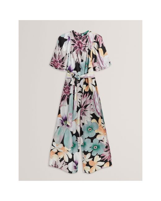 Ted Baker Black Wide Leg Jumpsuit