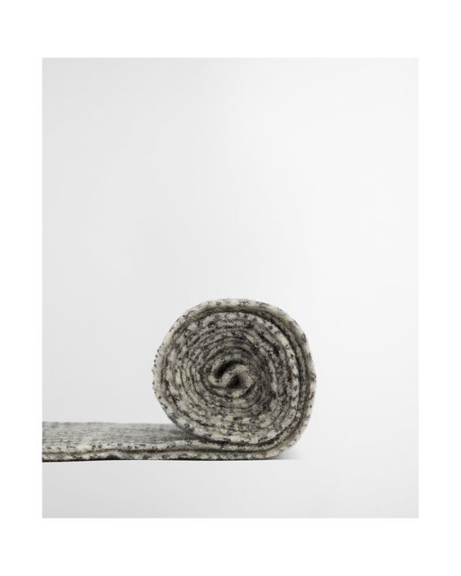 Barbour Gray Noelle Reversible Check Scarf