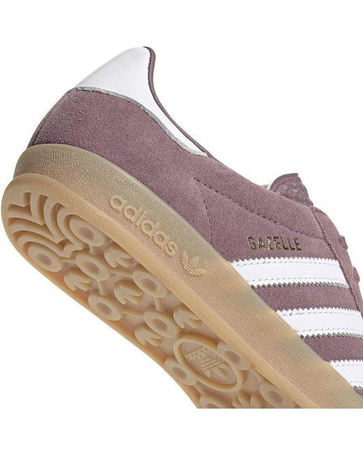 Adidas Originals Purple Adidas Gazelle Indoo