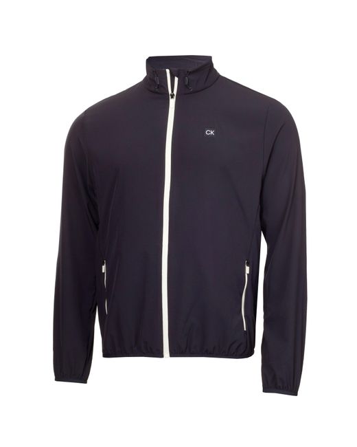 Calvin Klein Blue Performance Golf Jacket for men