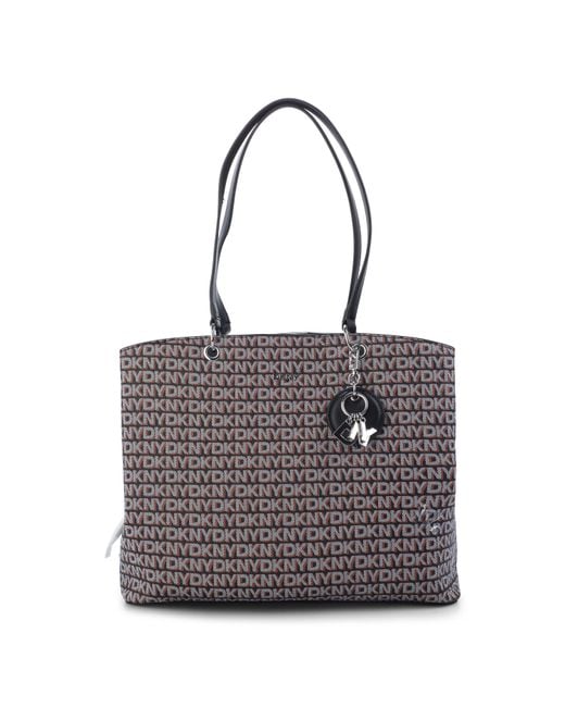 DKNY Gray Galen Large Triple Tote Bag