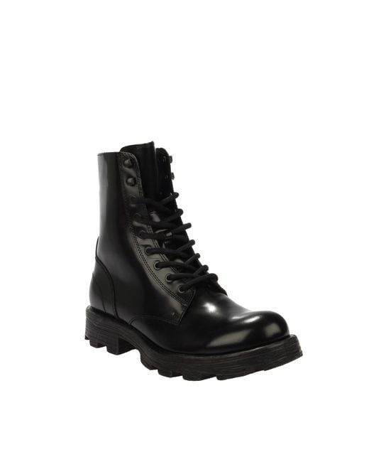 DIESEL Black D-Hammer Boots for men