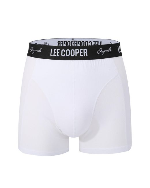 Lee Cooper Red Essential Boxer Trunk 10-Pack for men