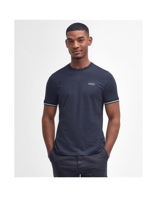 Barbour Blue Torque Tipped T-shirt for men